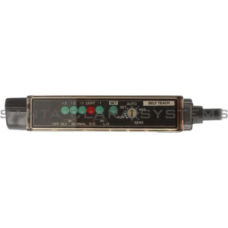ALLEN BRADLEY 42FT-F2LPA-A2 PHOTOELECTRIC SENSORS, SELF-TEACH, VISIBLE RED, BLUE OR GREEN PLASTIC FIBER OPTIC, DC, PNP, SENSING RANGE DEPENDS ON FIBER OPTIC, RED LED, 12 - 24 VDC, PNP, LIGHT OR DARK, CABLE 2 M ALLEN BRADLEY 42FT-F2LPA-A2 PHOTOELECTRIC SENSORS, SELF-TEACH, VISIBLE RED, BLUE OR GREEN PLASTIC FIBER OPTIC, DC, PNP, SENSING RANGE DEPENDS ON FIBER OPTIC, RED LED, 12 - 24 VDC, PNP, LIGHT OR DARK, CABLE 2 M