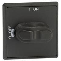SELECTOR HANDLE BLACK IP54 PADLOCKABLE