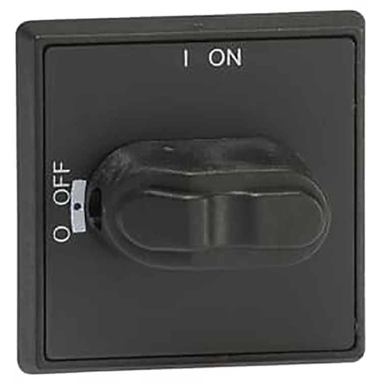 SELECTOR HANDLE BLACK IP54 PADLOCKABLE