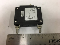 AIRPAX IELK117250001V CIRCUIT PROTECTOR, HYD-MAG, 1P, 240V 50A; INPUT VOLTAGE VAC:240V; NO. OF POLES:1; CURRENT RATING:50A; INTERRUPTING CAPACITY:7.5KA; DIELECTRIC STRENGTH
