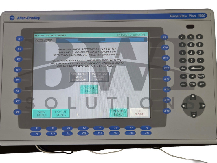 ALLEN BRADLEY 2711P-B10C4B1 OPERATOR INTERFACE MONITO PB PLUS 1000 KEY/TOUCH ALLEN BRADLEY 2711P-B10C4B1 OPERATOR INTERFACE MONITO PB PLUS 1000 KEY/TOUCH