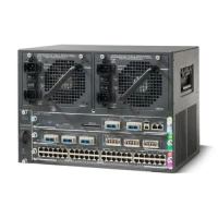 Cat4500 E-Series 3-Slot Chassis, fan, no ps