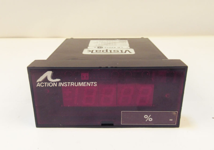 ACTION INSTRUMENTS V508-011-014-00U METER DIGITAL DISPLAY 120VAC VISIPAK PANEL MOUNT