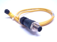 ALLEN BRADLEY 889D-R5AC-2 CONNECTION SYSTEM, DC MICRO, CORDSET FEMALE, 5 PIN, RIGHT ANGLE, 22AWG, 300 V, 3 A, MOLDED OIL-RESISTANT POLYURETHANE BODY, 2 M
