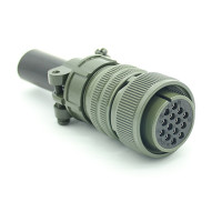 AMPHENOL MS3106A-20-27S CIRCULAR CONNECTOR PLUG SIZE 20, 14POS, CABLE; CONNECTOR TYPE:CIRCULAR MILITARY; CONNECTOR BODY MATERIAL:ALUMINIUM ALLOY; GENDER:PLUG; CONTACT GENDER: