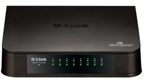 Коммутатор D-Link DES-1016A неупр Коммутатор D-Link DES-1016A неупр