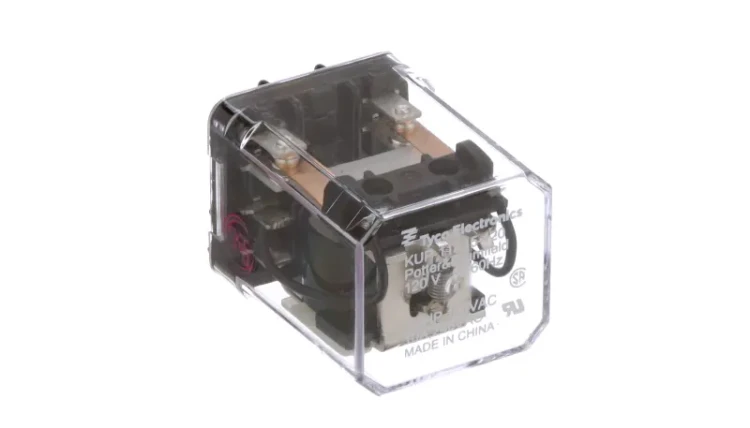 TYCO KUP-11A15-120 POWER RELAY, DPDT, 120VAC, 10A, PLUG IN; RELAY TYPE:GENERAL PURPOSE; COIL VOLTAGE VAC NOM:120V; CONTACT CURRENT MAX:10A; CONTACT VOLTAGE AC NOM:240V; TYCO KUP-11A15-120 POWER RELAY, DPDT, 120VAC, 10A, PLUG IN; RELAY TYPE:GENERAL PURPOSE; COIL VOLTAGE VAC NOM:120V; CONTACT CURRENT MAX:10A; CONTACT VOLTAGE AC NOM:240V;