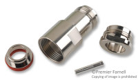 AMPHENOL (UG-23B/U) RF/COAXIAL N JACK STR 50OHM CLAMP/SOLDER; CONNECTOR TYPE:N COAXIAL; BODY STYLE:STRAIGHT JACK; COAXIAL TERMINATION:SOLDER / CLAMP; IMPEDANCE:50OHM; RG