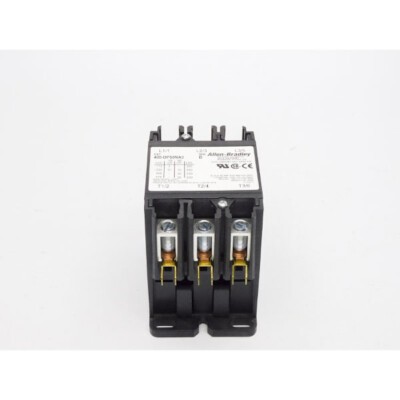 ALLEN BRADLEY 400-DP50NA3 400 DEFINITE PURPOSE CONTACTOR, 50A, 208/240V 50/60HZ, 3 POLES ALLEN BRADLEY 400-DP50NA3 400 DEFINITE PURPOSE CONTACTOR, 50A, 208/240V 50/60HZ, 3 POLES