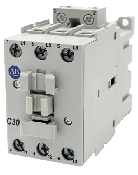 ALLEN BRADLEY 100-C30KB00 CONTACTOR, SCREW TERMINALS, 15KW/400V, COIL 2 TERMINALS, COIL TERMINALS AT LINE SIDE, CONTROL VOLTAGE 440V 50/60HZ, NO AUXILIARY CONTACT, SINGEL PACK ALLEN BRADLEY 100-C30KB00 CONTACTOR, SCREW TERMINALS, 15KW/400V, COIL 2 TERMINALS, COIL TERMINALS AT LINE SIDE, CONTROL VOLTAGE 440V 50/60HZ, NO AUXILIARY CONTACT, SINGEL PACK