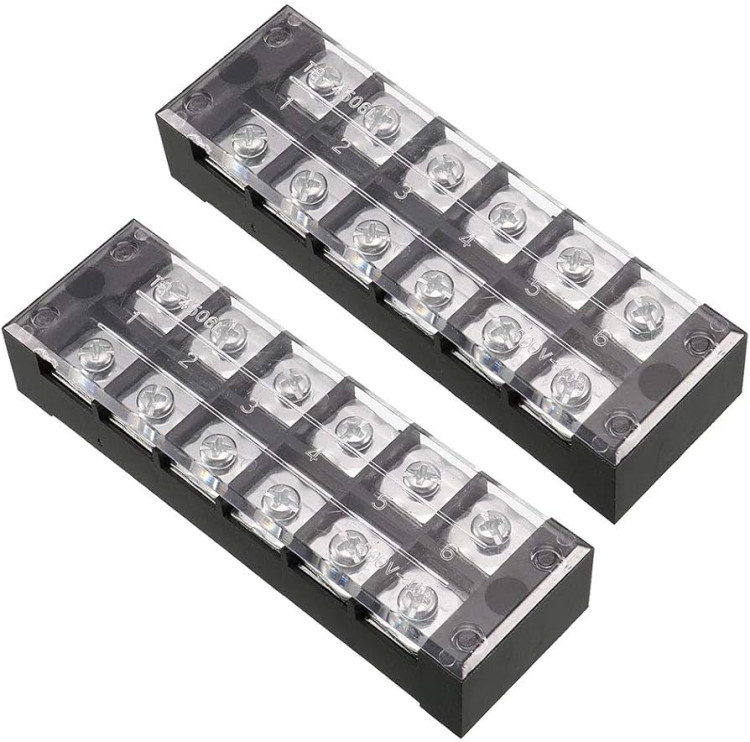 TERMINAL BLOCK SINGLE ROW DUAL BARRIER TERMINAL BLOCK SINGLE ROW DUAL BARRIER