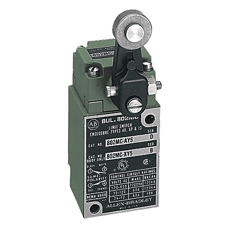 ALLEN BRADLEY 802MC-XY8 BASE,LIMIT SWITCH 600V AC MAX 10 AMP MAX ALLEN BRADLEY 802MC-XY8 BASE,LIMIT SWITCH 600V AC MAX 10 AMP MAX
