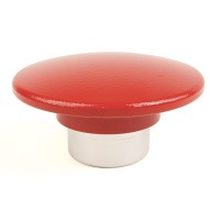 ALLEN BRADLEY 800T-N248R NON-ILLUM. METAL JUMBO MUSHROOM CAP, RED