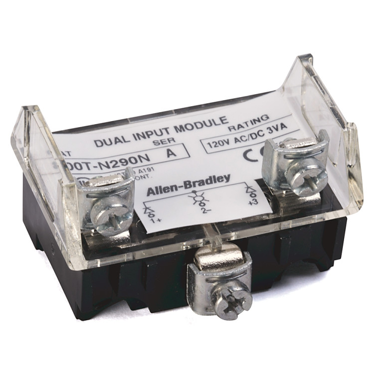 ALLEN BRADLEY 800T-N290N POWER MODULE DUAL INPUT 120AC/DC 3VA ALLEN BRADLEY 800T-N290N POWER MODULE DUAL INPUT 120AC/DC 3VA
