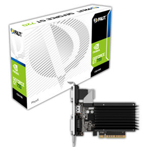 Видеокарта 1Gb Palit GeForce GT 720 1024Mb 64bit GDDR3 NEAT7200HD06H