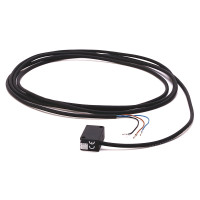 ALLEN BRADLEY 871FM-D8CP25-E2 INDUCTIVE PROXIMITY SENSORS, MINIATURE FLAT PACK, DC, 3-WIRE, UNSHIELDED, SENSING RANGE 8 MM, PNP, NC, CABLE 2 M