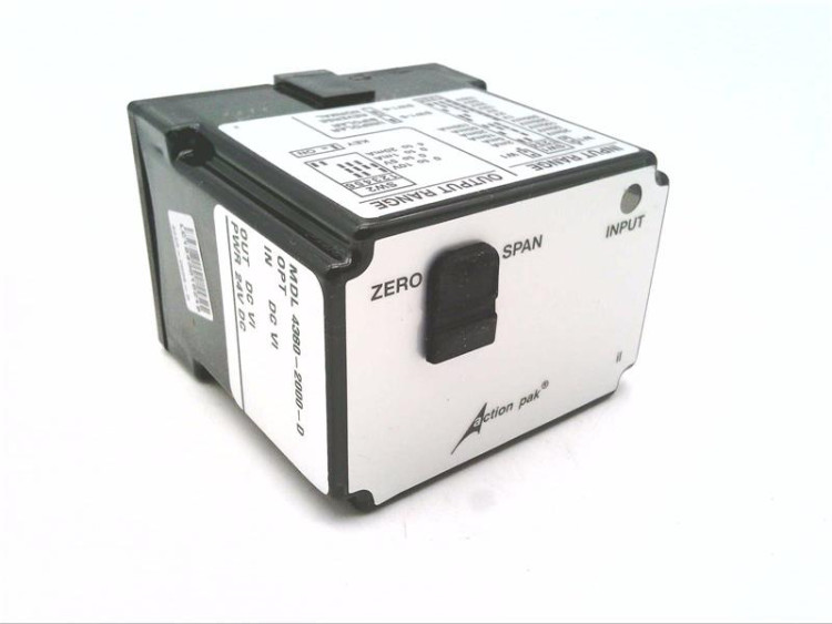 ACTION INSTRUMENTS 4380-2000-D ISOLATING, 1 CHNL 24 VDC POWER ACTION INSTRUMENTS 4380-2000-D ISOLATING, 1 CHNL 24 VDC POWER