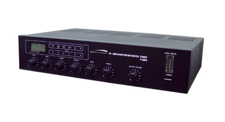 SPECO TECHNOLOGIES  PROFESSIONAL PA AMPLIFIER 30W AM/FM TUNER 70V/8 OHM OUT