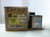 ALLEN BRADLEY 849-ZOB32 TIME DELAY RELAY PNEUMATIC 600VAC