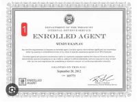 ERI Agent License Certificate
