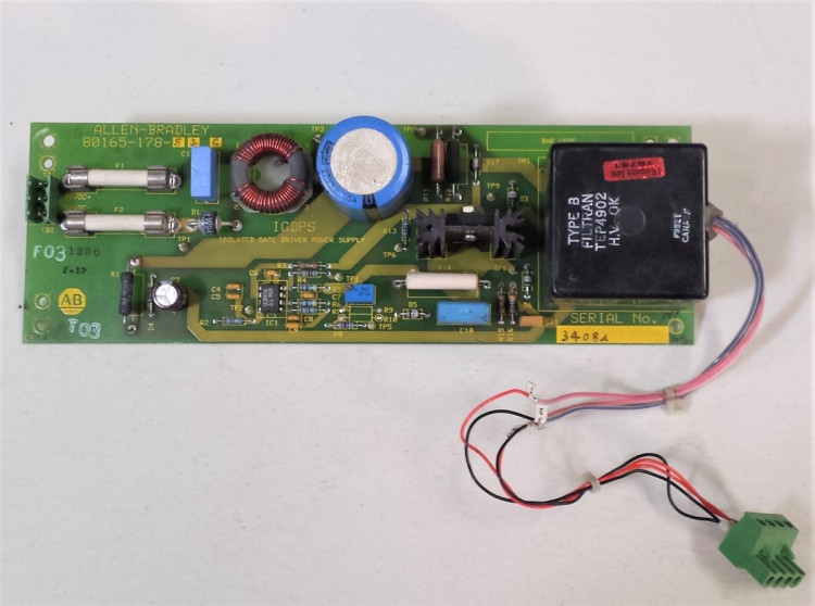 ALLEN BRADLEY 80165-178-52C PC BOARD GATE DRIVER POWER SUPPLY ALLEN BRADLEY 80165-178-52C PC BOARD GATE DRIVER POWER SUPPLY