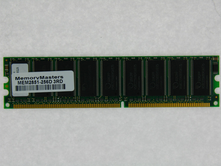 256MB DIMM DDR DRAM for the Cisco 2851 256MB DIMM DDR DRAM for the Cisco 2851