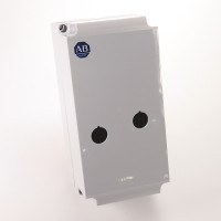 ALLEN BRADLEY 198E-C0S4 198E PLASTIC ENCLOSURES FOR DOL STARTERS, PC V-0 MATERIAL; CUL-US LISTED TYPE 12K/4/4X, PROTECTION CLASS IP66, WITH GREEN START AND RAISED RED STOP/RE