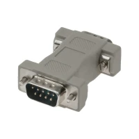 GENDER CHANGER ADAPTER DB9M TO DB9M MOLDED 9/9PINS