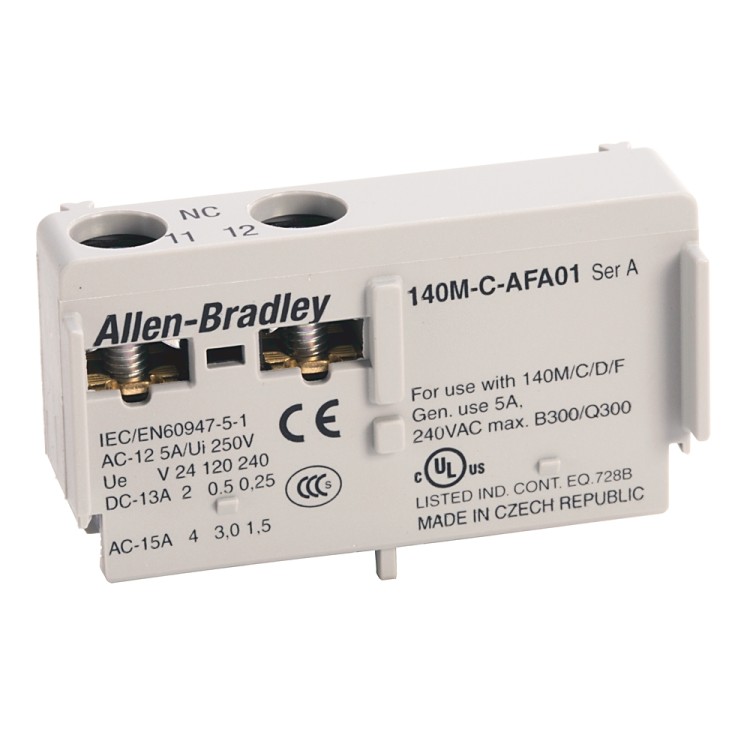 ALLEN BRADLEY 140M-C-SNF SHUNT TRIP, TO BULLETIN 140M-C,-D,-F - CIRCUIT BREAKERS, 220-230V / 50HZ ALLEN BRADLEY 140M-C-SNF SHUNT TRIP, TO BULLETIN 140M-C,-D,-F - CIRCUIT BREAKERS, 220-230V / 50HZ