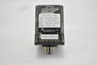 ACTION INSTRUMENTS 1200-6250 RELAY 120VAC 11PIN DPDT