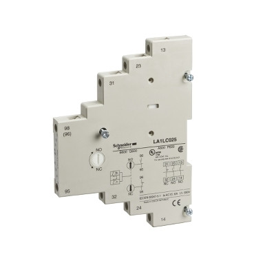 GROUPE SCHNEIDER LA1-LC025  INTEGRAL STARTER AUX CONTACT 600VAC 6A