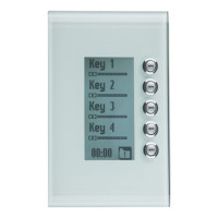GROUPE SCHNEIDER SLC5085DLWE  KEYPAD DLT SATURN 15-36VDC 22MA WE/WHITE