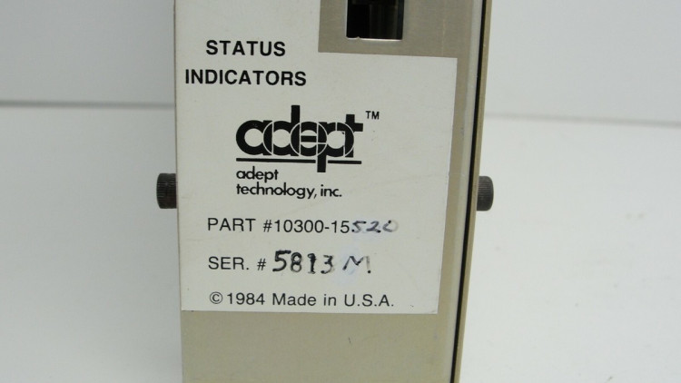 ADEPT TECH 10300-15520 CONTROL MODULE AMPLIFIER B-TYPE ADEPT TECH 10300-15520 CONTROL MODULE AMPLIFIER B-TYPE