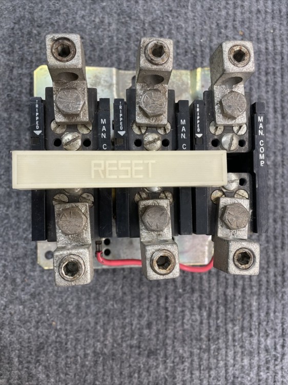 ALLEN BRADLEY 593-DOV-16 OVERLOAD RELAY OPEN 3POLE 120-600VAC ALLEN BRADLEY 593-DOV-16 OVERLOAD RELAY OPEN 3POLE 120-600VAC