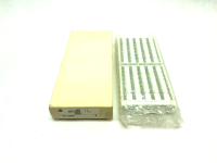 ALLEN BRADLEY 1492-SM5X9 SNAP-IN MARKER CARD, 5 MM X 9 MM, NO TEXT, WHITE
