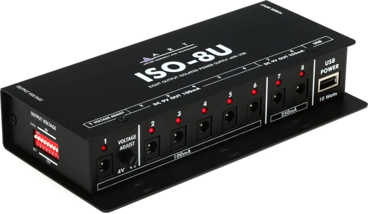 INDUSTRIAL TEXT AND VIDEO  REMOTE POWER SUPPLY UNIT 8VIDEO/8AUDIO OUTPUT