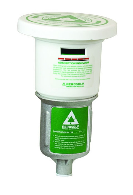 AEROSOLV 6163 COMBINATION COALESCING FILTER W/CARBON CARTRIDGE AEROSOLV 6163 COMBINATION COALESCING FILTER W/CARBON CARTRIDGE