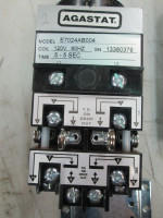 AGASTAT E7024AB004 TIMING RELAY AC 120V60HZ .5-5SEC OFF-DELAY