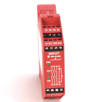 ALLEN BRADLEY 440R-N23134 MSR127RP MONITORINGSAFETY RELAY 115V AC INPUTS 1NC OR 2NC OR LIGHT CURTAINSAFETY OUTPUTS 3NO AUXILIARY OUTPUTS 1NC REMOVABLE TERMINALS 225MM HOUSINGMONITORED RESET