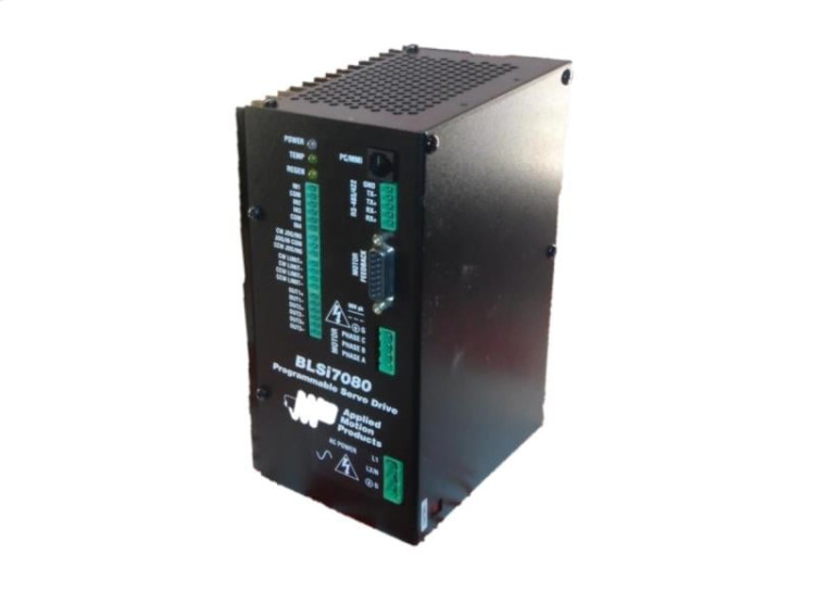 APPLIED MOTION PRODUCTS BLSI780 SERVO AMPLIFIER 120/240VAC 7/14A PROG.