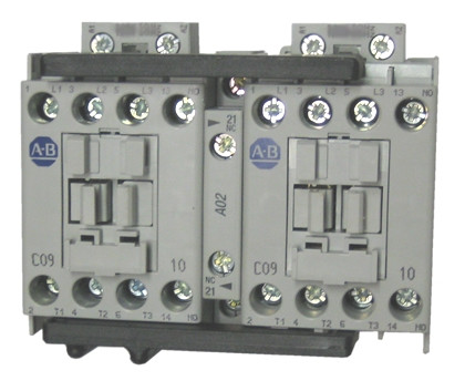 ALLEN BRADLEY 104-SC09DJ210C MCS 104S-C SAFETY REVERSING CONTACTOR, 9A, 24V DC (W/INTEGRATED DIODE) ALLEN BRADLEY 104-SC09DJ210C MCS 104S-C SAFETY REVERSING CONTACTOR, 9A, 24V DC (W/INTEGRATED DIODE)