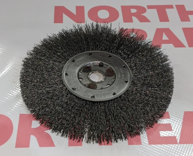 BALDOR W82 BRUSH WHEEL W/8INCH WIRE BALDOR W82 BRUSH WHEEL W/8INCH WIRE