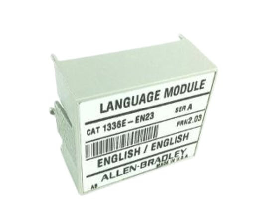 ALLEN BRADLEY 1336E-EN LANGUAGE MODULE ALLEN BRADLEY 1336E-EN LANGUAGE MODULE