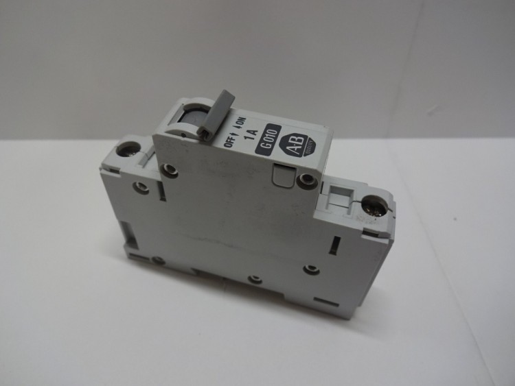 ALLEN BRADLEY 1492-G010-OS CIRCUIT BREAKER 1AMP 1POLE 250VAC OLD STYLE