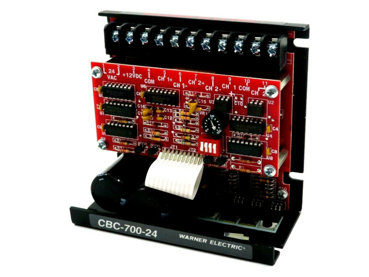WARNER ELECTRIC CBC-70024 CLUTCH BRAKE CONTROL 24 VDC WARNER ELECTRIC CBC-70024 CLUTCH BRAKE CONTROL 24 VDC