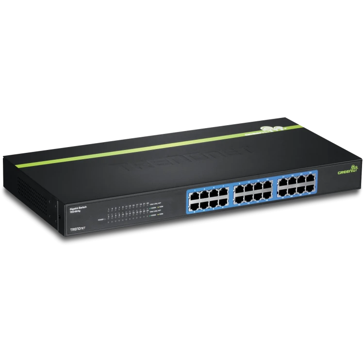 Коммутатор TRENDNET TEG-S24G 24-портовый Коммутатор TRENDNET TEG-S24G 24-портовый