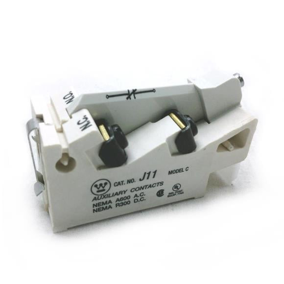 WESTINGHOUSE J11 AUXILIARY CONTACT 1NO/1NC WESTINGHOUSE J11 AUXILIARY CONTACT 1NO/1NC