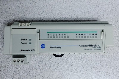 ALLEN BRADLEY 1791R-0B16P RIO 24VDC COMPACTBLOCK, 16 OUT SOURCE, BASE ALLEN BRADLEY 1791R-0B16P RIO 24VDC COMPACTBLOCK, 16 OUT SOURCE, BASE