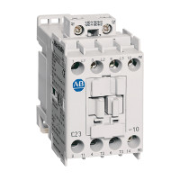 ALLEN BRADLEY 100-C23D200 CONTACTOR, SCREW TERMINALS, 11KW/400V, COIL 2 TERMINALS, COIL TERMINALS AT LINE SIDE, CONTROL VOLTAGE 110V 50HZ / 120V 60HZ, 2 N.O. + 2 N.C. MAIN POLES, SINGEL PACK
