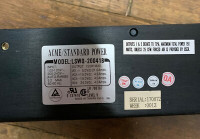 ACME ELECTRIC LSWQ20041B POWER SUPPLY